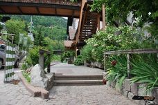 Ristorante Giardino Forst - Scale sul percorso 3