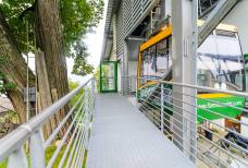 Rampa d'accesso all'entrata accessibile