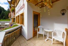 Hotel Schwarzenbach - Balcone camera