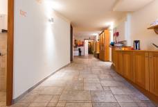 Rampa di accesso alla zona wellness