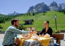 Hotel Kreuzbergpass - Terrasse