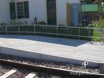 Bahnhof Marling: Ramp
