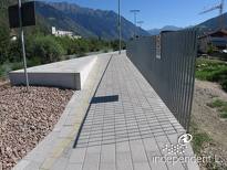 Bahnhof Plaus: Rampe