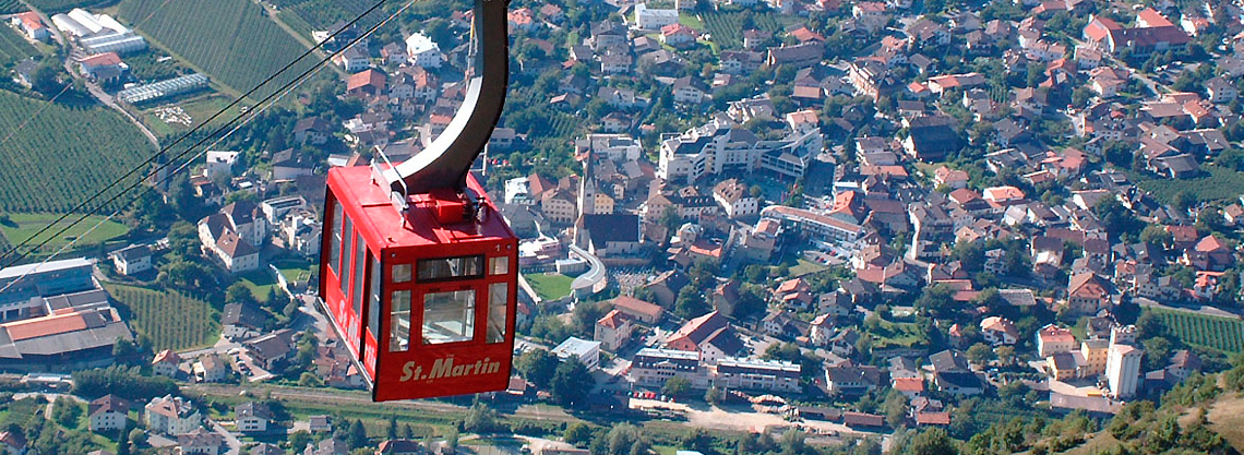 Funivia Laces - San Martino in Monte Funivia Laces - San Martino in Monte