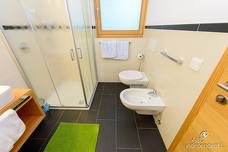 Appartamenti Fuchsmaurer - Bagno del monolocale