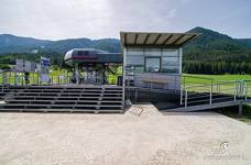 Kabinenbahn Kronplatz 2000 - Empfohlener Zugangsweg für Fahrgäste mit Gehbehinderungen