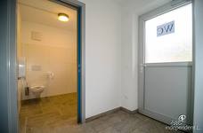 Kabinenbahn Welschnofen - Toilette Talstation