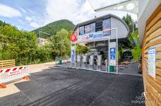 Kabinenbahn Welschnofen - Zugangsweg vom unteren Parkplatz