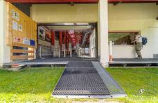 Cabinovia Col Raiser - Rampa davanti all'ingresso principale