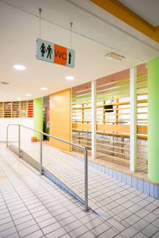 Piscina coperta di Bolzano - Rampa