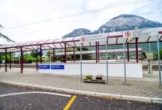 Bahnhof Margreid - Kurtatsch - Treppe und Stufen