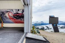 Rampa d'accesso alla stazione a monte