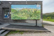 Cabinovia Tre Cime - Rampa stazione a monte