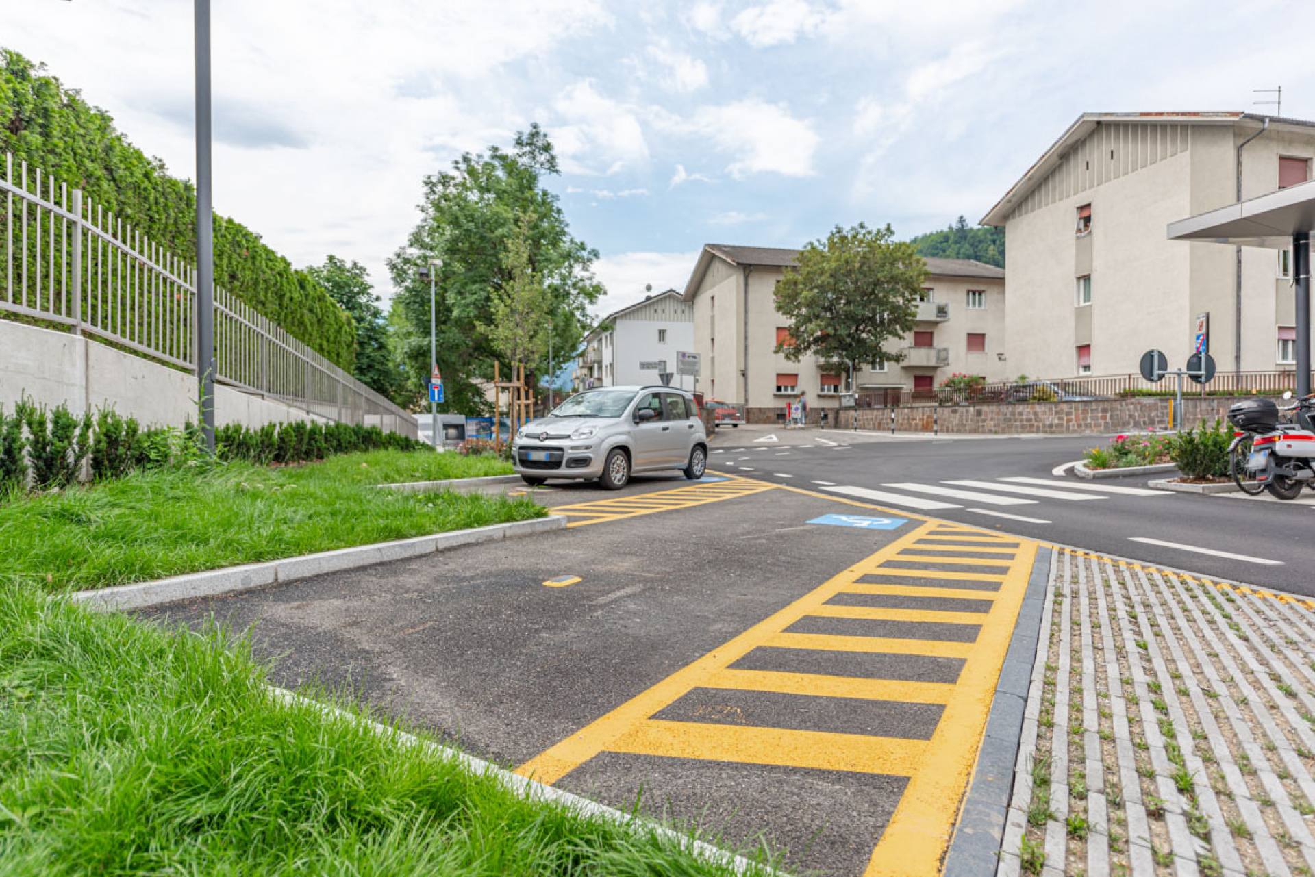 Parcheggio riservato con sensore